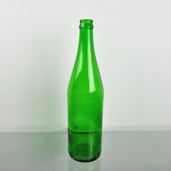 High Quality Green Glass Beer Bottles